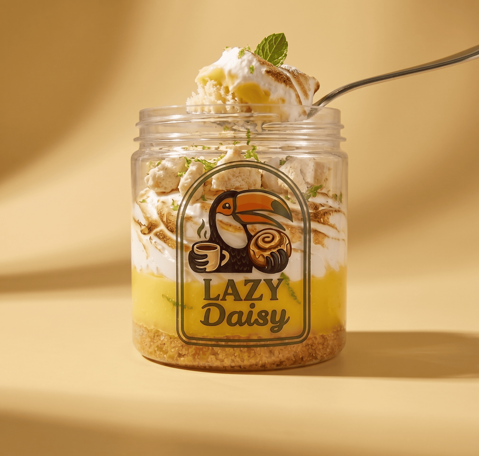 Nos cake in a jar