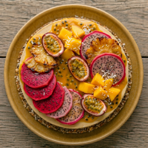 Cheesecake aux fruits exotiques - La pièce de 10 parts environ
