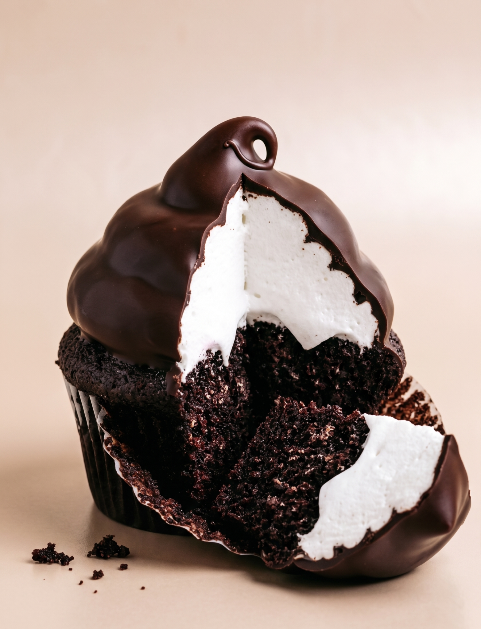 Un muffin gourmand au coeur fondant