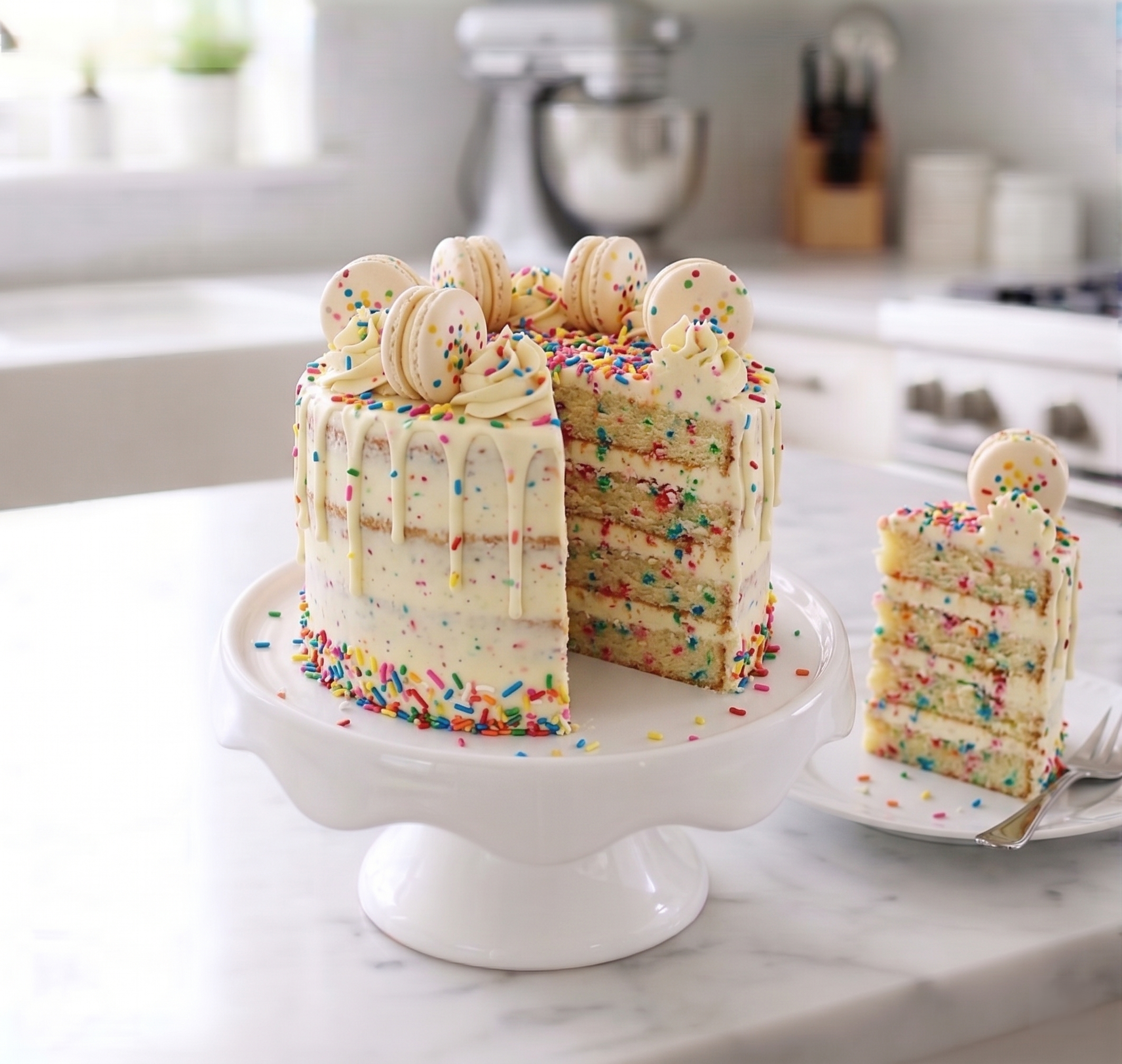 Layer Cake - Confetti cakes - La pièce de 20 parts minimum
