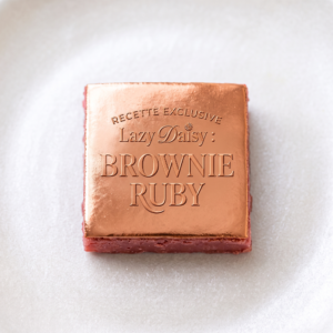 Brownie Ruby - Le lot de 10 en 6x6cm