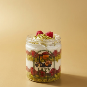 Cake in a jar - Le framboisier/pistaches - Le lot de 12 pots
