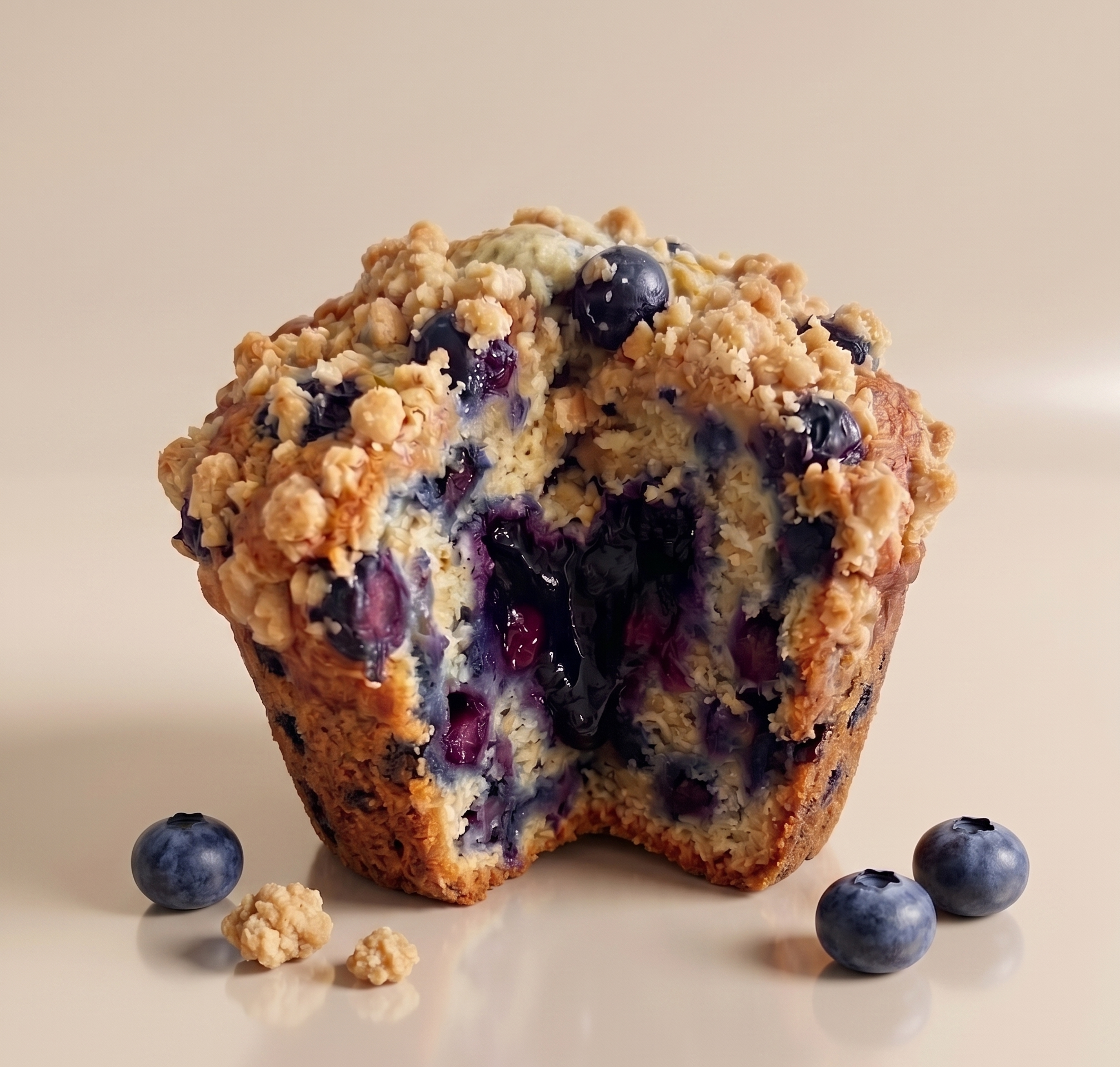 Muffin - Classique myrtilles - Le lot de 12