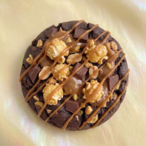Cookies chocolat noir et popcorn caramel - Le lot de 10