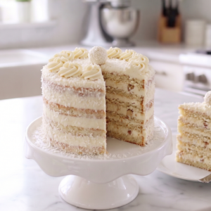 Layer cakes - Le façon Rafaello - 20 parts minimum